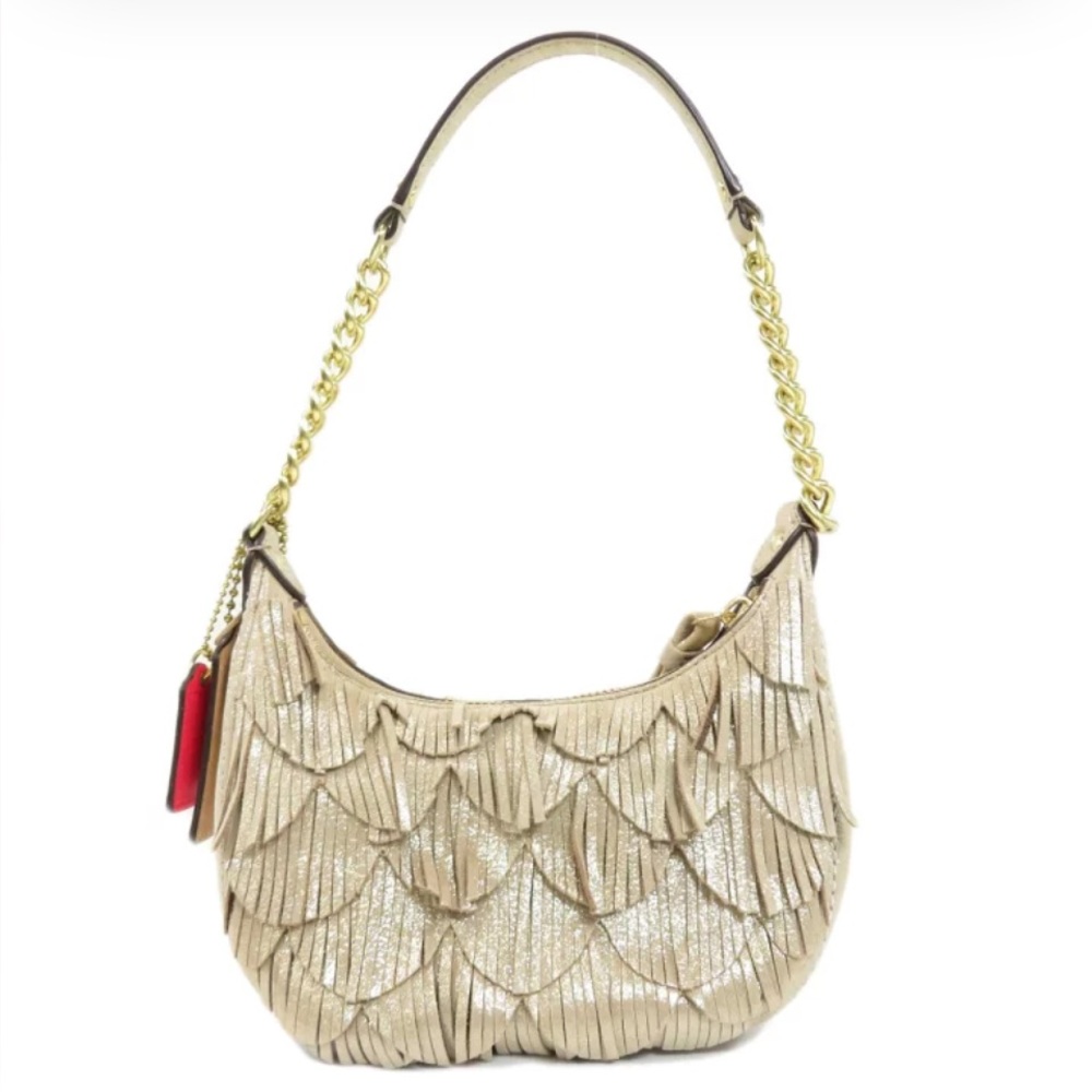 Vintage Coach Poppy 1941 Mini Hobo Fringe Bag - Picture 10 of 11